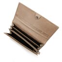 Castelijn & Beerens Dámská kožená peněženka RFID 463386 TA taupe