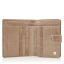 Castelijn & Beerens Dámská kožená peněženka RFID 465415 TA taupe