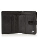 Castelijn & Beerens Dámská kožená peněženka RFID 465415 ZW černá