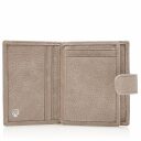 Castelijn & Beerens Dámská kožená peněženka RFID 720856 GS šedá