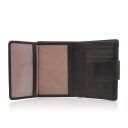Castelijn & Beerens Dámská kožená peněženka RFID Donna 453040 ZW černá