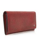 Dámská kožená peněženka Castelijn & Beerens Donna Continental Wallet RFID 453382 RO červená