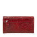 Castelijn & Beerens Donna Continental Wallet RFID 453382 RO Dámská kožená peněženka červená - zadní strana