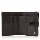 Castelijn & Beerens Dámská kožená peněženka RFID v dárkové krabičce 805415 černá