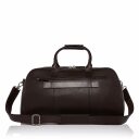 Castelijn & Beerens Elegantní kožená cestovní taška RFID 699320 VIVO hnědá