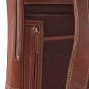 Castelijn & Beerens Elegantní kožený batoh na notebook 15,6" 689576 LB koňak