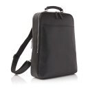 Castelijn & Beerens Elegantní kožený batoh na notebook 15,6" 689576 ZW černý