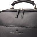 Castelijn & Beerens Elegantní kožený batoh na notebook 15,6" 689576 ZW černý