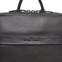 Castelijn & Beerens Elegantní kožený batoh na notebook 269576 Bravo černý