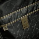 Castelijn & Beerens Elegantní kožený batoh na notebook Victor 409576 DM dark military