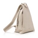 Elegantní dámský kožený batůžek do města Castelijn & Beerens Babette Nappa Backpack 219814 béžový
