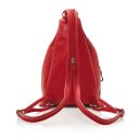 Elegantní dámský kožený batůžek do města Castelijn & Beerens Babette Nappa Backpack - zadní strana