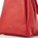 Elegantní dámský kožený batůžek do města Castelijn & Beerens Babette Nappa Backpack - detail loga
