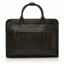 Castelijn & Beerens Klasická kožená taška na notebook 649475 černá