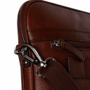 Castelijn & Beerens Kompaktní taška na notebook 15,6" RFID 699148 VIVO koňak