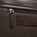 Kožená aktovka na notebook Castelijn & Beerens  13,3" RFID 699597 VIVO tmavě hnědá detail