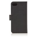 Castelijn & Beerens Kožené RFID pouzdro na Apple iPhone XR 409006 černé - zadní strana