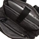 Castelijn & Beerens Kožený batoh na notebook 15,6" RFID 159566 ZW černý