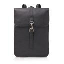 Castelijn & Beerens Kožený batoh na notebook 15,6" RFID 729575 ZW černý
