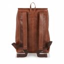 Castelijn & Beerens Kožený batoh na notebook 599575LB hnědý
