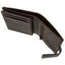 Castelijn & Beerens Pánská kožená mini peněženka RFID 690856 MO hnědá