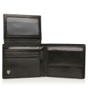 Pánská kožená peněženka RFID v dárkové krabičce Castelijn & Beerens 804193 ZW černá - vnitřní uspořádání