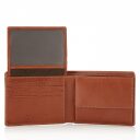 Castelijn & Beerens Pánská kožená peněženka RFID v dárkové krabičce 804195 koňak