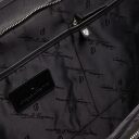 Castelijn & Beerens Prostorná kožená taška na notebook 15,6" RFID 699476 VIVO černá