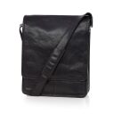 Castelijn & Beerens Vertikální kožená taška na notebook 689699 černá