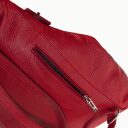 ESTELLE Dámský kožený batoh 0960 červený