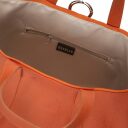 ESTELLE Dámský kožený batoh - kabelka 3v1 1409-49 oranžová