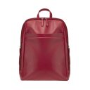 ESTELLE Kožený batoh na formát A4 0965 červený