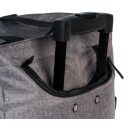 Fabrizio Nákupní taška na kolečkách 33 l PUNTA COOL 10411-2700 šedý melír / starorůžová
