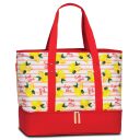 Fabrizio letní plážová taška s termo přihrádkou Fresh Vibes 50409-5200 červená s citróny