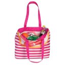 Fabrizio Cooler Bag for Beach & Leisure - chladící taška přes rameno 50412-2200 růžová s grepem