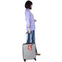 Sada skořepinových kufrů na kolečkách s TSA zámkem Fabrizio 10365-1700 - palubní zavazadlo / kufr S 
