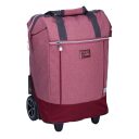 Velká nákupní taška na kolečkách Fabrizio PUNTA wheel 10303-0300 červená