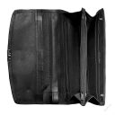 Hamosons Kožená taška na doklady - pánská kožená etue 1070 černá