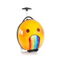 Heys Dětský skořepinový kufr na kolečkách e-Motion Kids Luggage Rainbow 13093-3703-00 žlutá/červená/modrá
