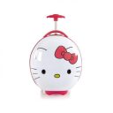 Dětský cestovní kufr na kolečkách HAYS Hello Kitty růžovo- šedý 16240-6042-00