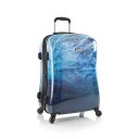 Heys Skořepinový kufr Blue Agate M 13071-3160-26 modrý