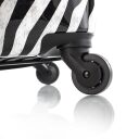 Heys Skořepinový kufr Zebra M 13077-3040-26 bílá-černá