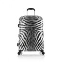 Heys Skořepinový kufr Zebra M 13077-3040-26 bílá-černá