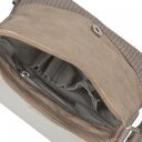 JOST Dámská kožená taška přes rameno TRECCIA 2579-998 pískovo-béžová