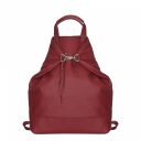 Dámský kožený batoh - kabelka JOST VIKA 1910 X-Change 3in1 červený