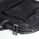 JOST Kožená business taška na notebook HUNTER 2577 černá