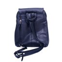 Lederart Kožený batoh na formát A4 0965 tmavě modrý