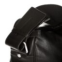 LEONHARD HEYDEN Kožená taška přes rameno vhodná na notebook HAMBURG 3474 černá