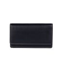 Dámská kožená RFID peněženka harmonika BURKELY PATCHI 3001020.61.30 modrá / multicolor