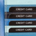 Patchi Dámská kožená peněženka RFID PATCHI MULTICOLOUR WALLET L 3001027.61.30 modrá / multicolor - sloty na karty